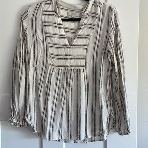 Loft striped blouse